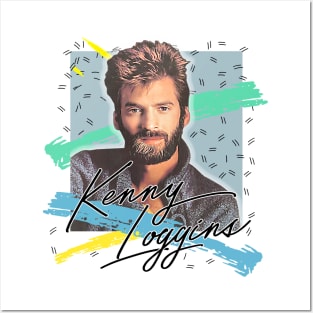 Kenny Loggins / 80s Aesthetic Fan Art Design Posters and Art